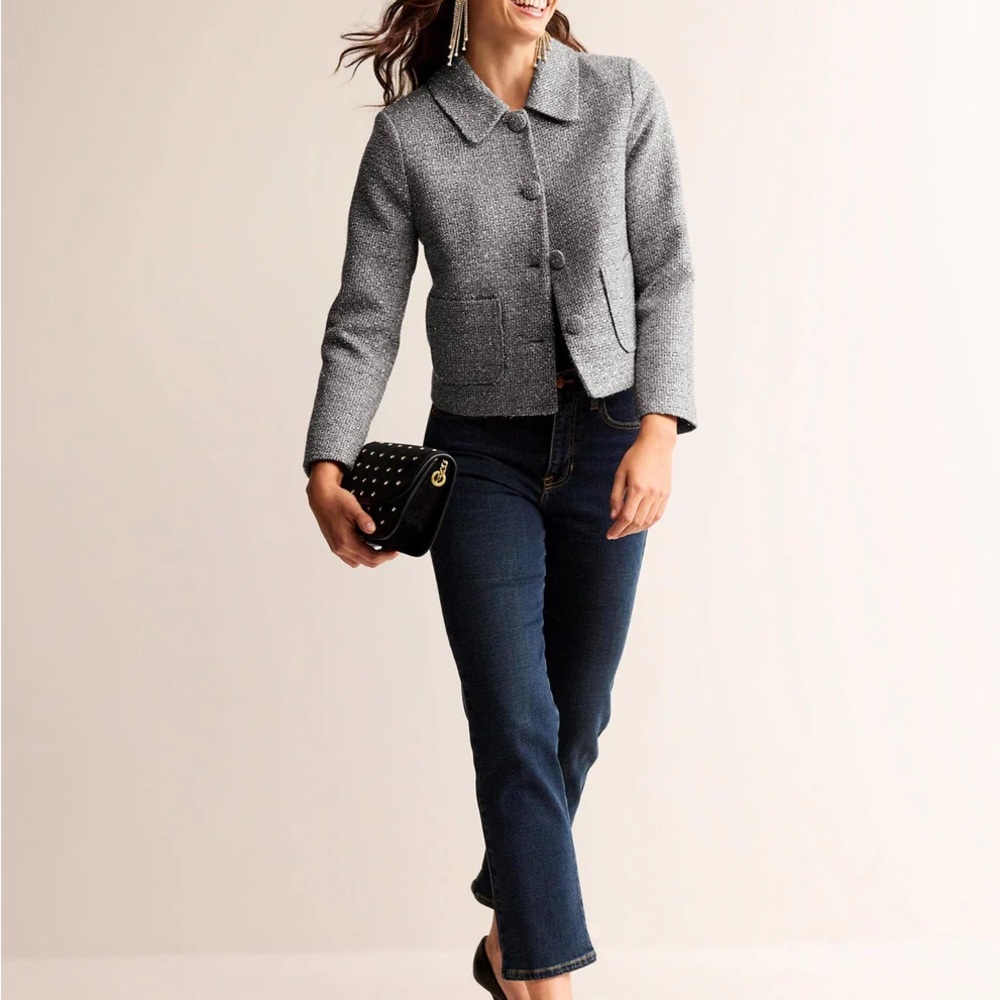 Boden Rye Metallic Jacket - Picture 6 of 8